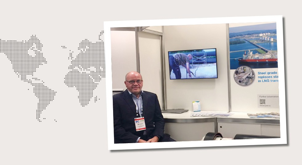 6. Canada Michael Bick at our trade fair stand at the International Pipeline Exposition (IPE) in Calgary in September 2018.